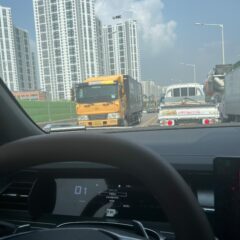 주차 연습 끝! 드라이버 변신