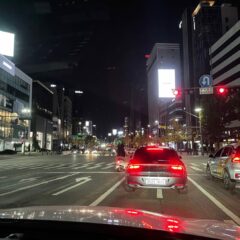 편의점 갈 때 운전 연습